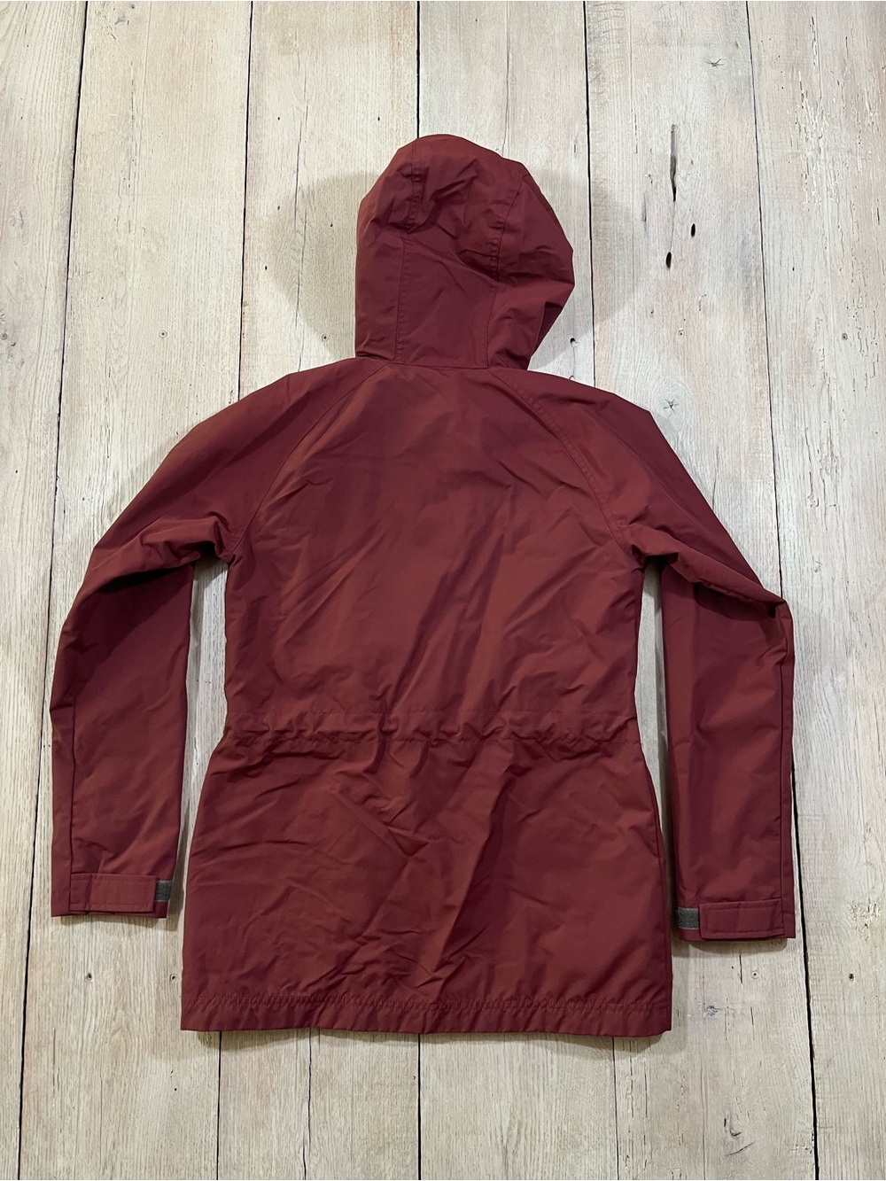 L.L.Bean Mountain Classic Water Resistant Parka Jacket Maroon Size XS - Picture 2 of 15